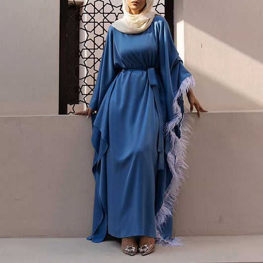 Robe Djellaba Femme Vestidos Kaftan Dubai Abaya Turkey Muslim Fashion Hijab Dress Islam Clothing Dresses Abayas For Women Caftan