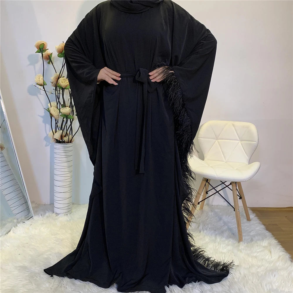 Robe Djellaba Femme Vestidos Kaftan Dubai Abaya Turkey Muslim Fashion Hijab Dress Islam Clothing Dresses Abayas For Women Caftan