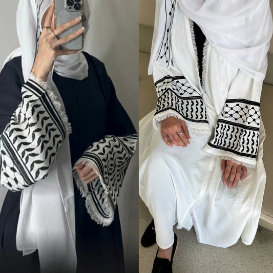 Keffiyeh Abaya Kimono Palestinian